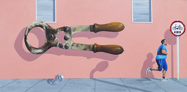 Burdizzo (and the Motivated Runner) by Roy Martin | Lethbridge Gallery